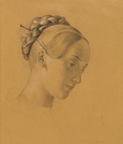 Julie Krafft door Johann Peter Krafft