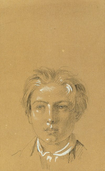 Hoofd van een jongen door Johann Peter Krafft