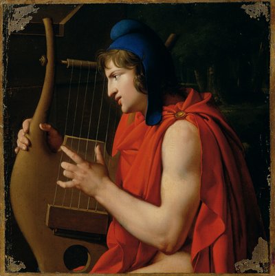 Orpheus bij het graf van Eurydike door Johann Peter Krafft