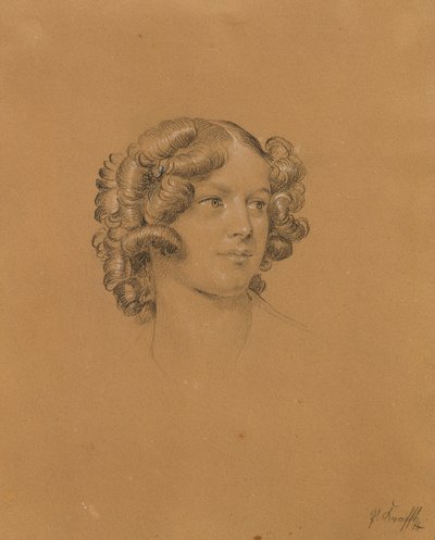 Portretstudie voor 