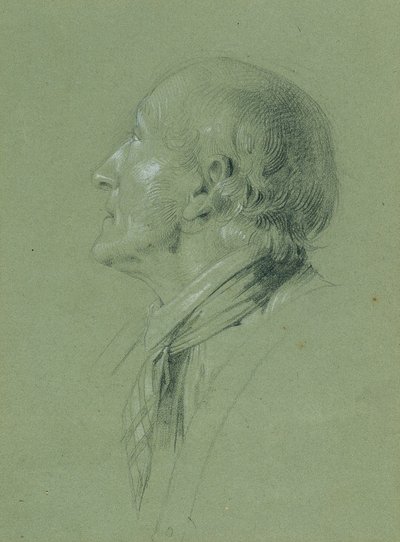 Portretstudie voor "De Terugkeer van de Landweerman" (1817) door Johann Peter Krafft