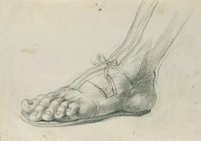 Sandalenstudie voor 