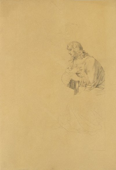Studie van een discipel door Johann Peter Krafft
