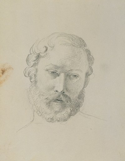 Studie voor "Rüdiger en Angelika" door Johann Peter Krafft