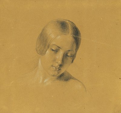 Studie voor "Rüdiger en Angelika" door Johann Peter Krafft