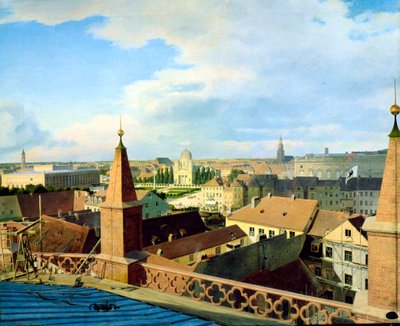 Berlijn, midden 19e eeuw door Johann Philipp Eduard Gartner