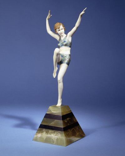 Stranddanseres, ca. 1935 door Johann Philipp Ferdinand Preiss