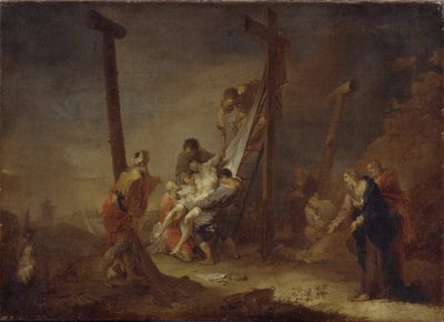 De Kruisafneming door Johann Rosso Januarius Zick