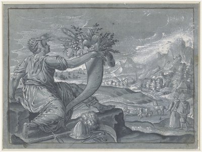 Europa door Johann Sadeler (I)