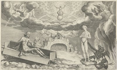 Laatste Oordeel door Johann Sadeler (I)