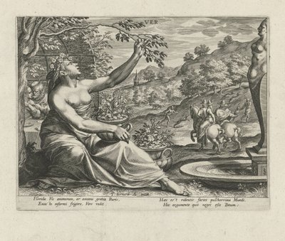 Lente door Johann Sadeler (I)