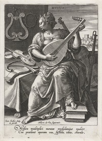 Muziek door Johann Sadeler (I)