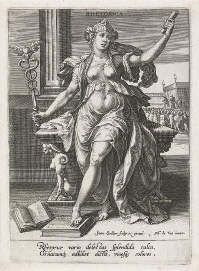 Retorica door Johann Sadeler (I)