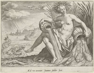 Water door Johann Sadeler (I)