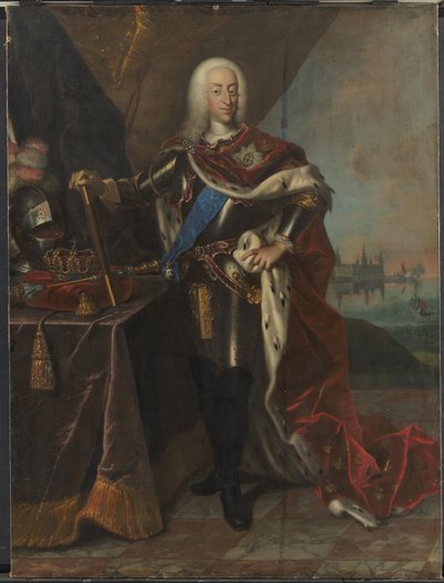 Christiaan VI door Johann Salomon Wahl