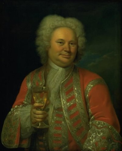 De hofnar Otto Kyhl door Johann Salomon Wahl