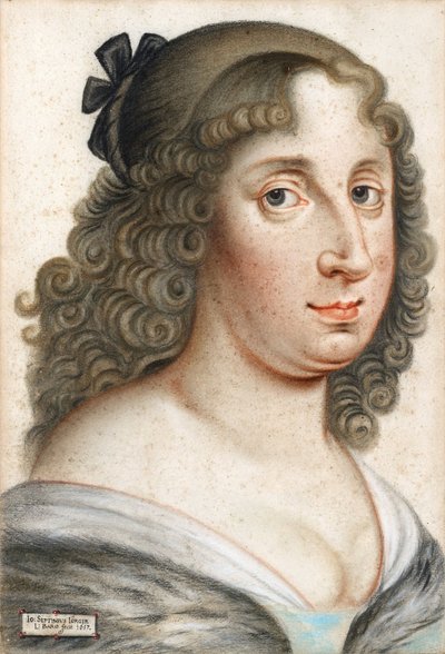 Portret van koningin Christina van Zweden (1626-1689) door Johann Septimius Jörger von Tollet
