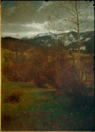 Vroege lente in de Alpenvoorland door Johann Sperl
