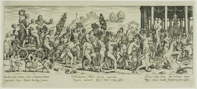 De Triomf van Bacchus door Johann Theodor de Bry