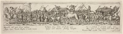 De triomf van de dood door Johann Theodor de Bry