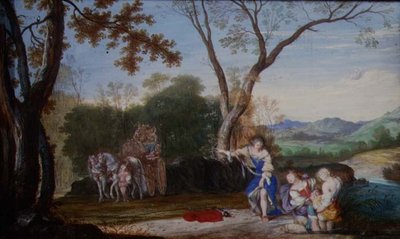 De Ontvoering van Rinaldo door Johann Wilhelm Baur