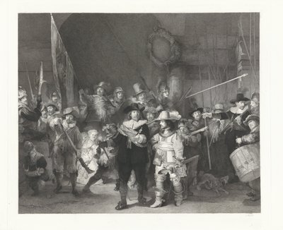 De Nachtwacht door Johann Wilhelm Kaiser (I)