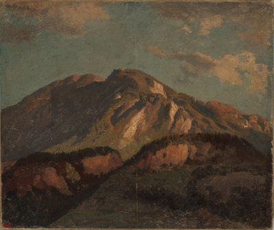 Bergrug, vermoedelijk in Graubünden door Johann Wilhelm Schirmer