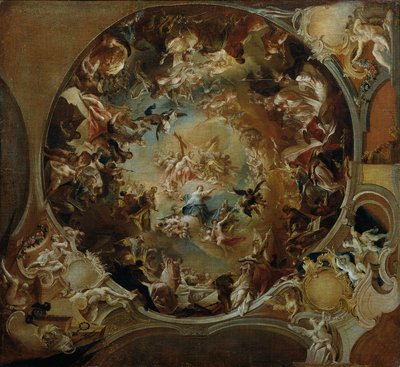 Hemelvaart van Maria door Johann Wolfgang Baumgartner