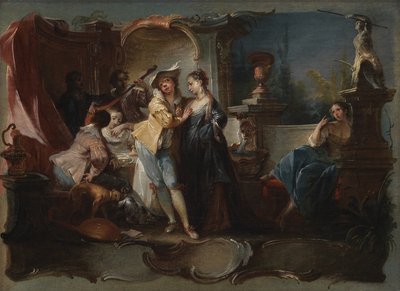 De Verloren Zoon leeft met hoeren door Johann Wolfgang Baumgartner