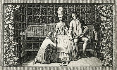 Het lijden van de jonge Werther, gravure geïnspireerd door de roman van Johann Wolfgang von Goethe door Johann Wolfgang von Goethe