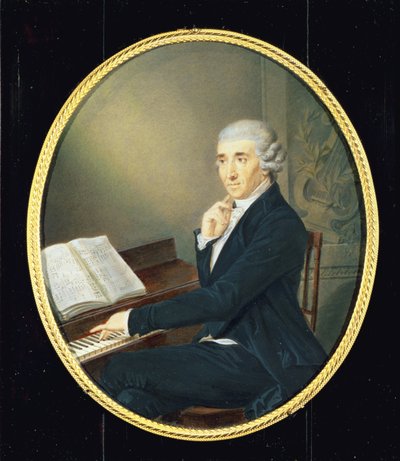 Joseph Haydn c.1795 door Johann Zitterer