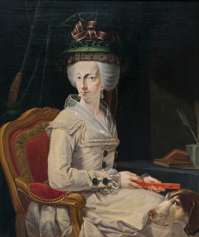 Maria Amalia van Oostenrijk, c.1778-79 door Johann Zoffany