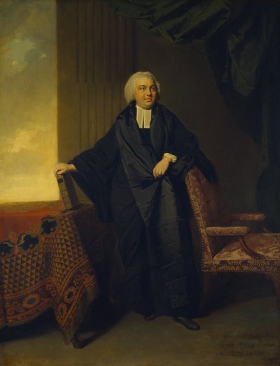 Portret van dominee Philip Cocks door Johann Zoffany