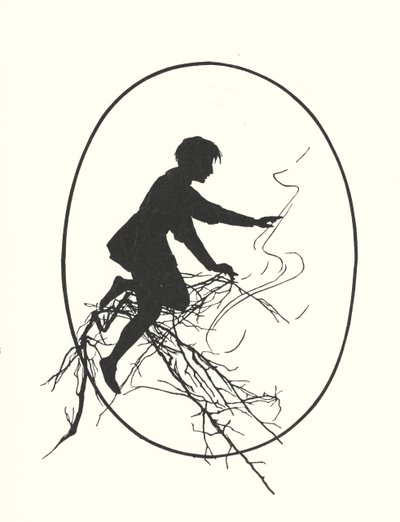 Johanna Beckmann silhouet door Johanna Beckmann