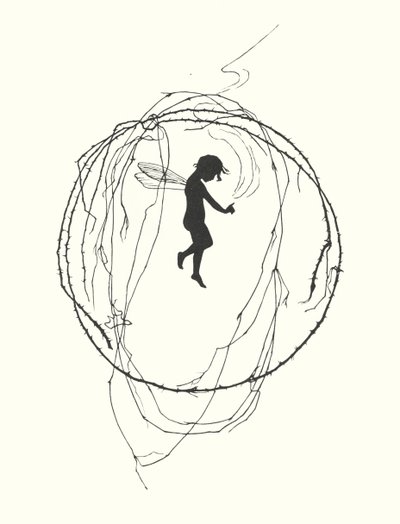 Johanna Beckmann silhouet door Johanna Beckmann