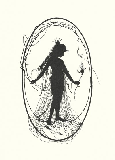 Johanna Beckmann silhouet door Johanna Beckmann