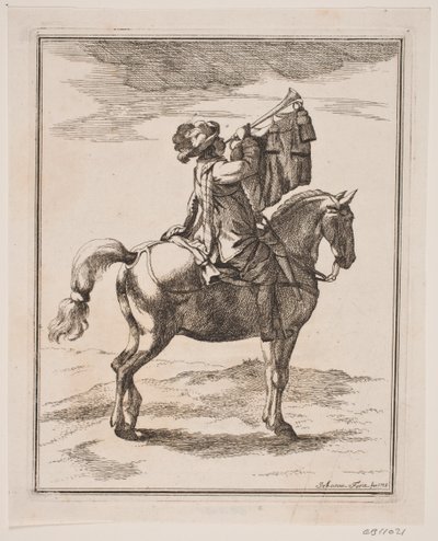 Een Trompetter te Paard door Johanna Fosie