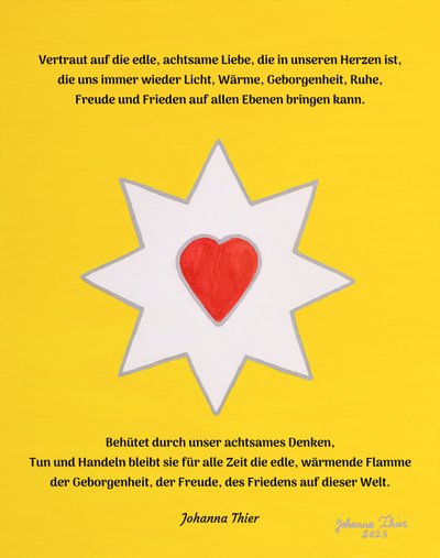 De edele vlam van de liefde door Johanna Thier