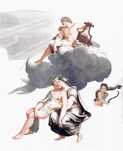 Jupiter en Callisto door Johannes (after) Teyler
