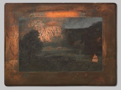 Landschap met kudde schapen door Johannes Arnoldus Boland (signed by artist)