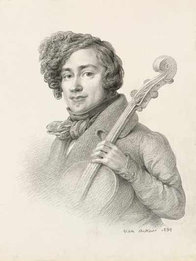 Portret van Servais door Johannes Baptista van Acker