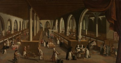 De Afdelingen in het Sint-Janshospitaal door Johannes Beerblock