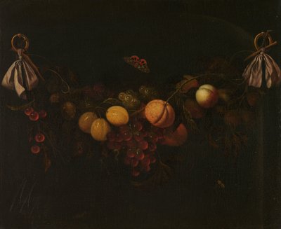 Festoen van Vruchten door Johannes Borman