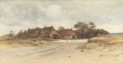 Boerderijen, 19e eeuw door Johannes Bosboom