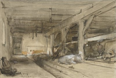 Stalinterieur door Johannes Bosboom