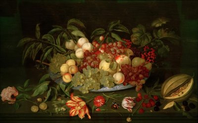 Stilleven met vruchten door Johannes Bosschaert