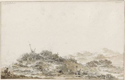 Duinlandschap door Johannes Christiaan Schotel