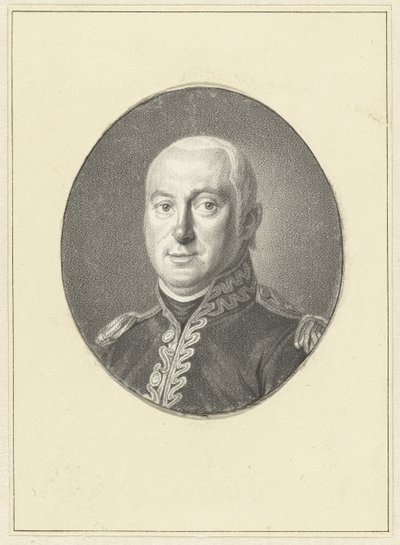 Portret van Admiraal Jan Willem de Winter door Johannes Cornelis Mertens