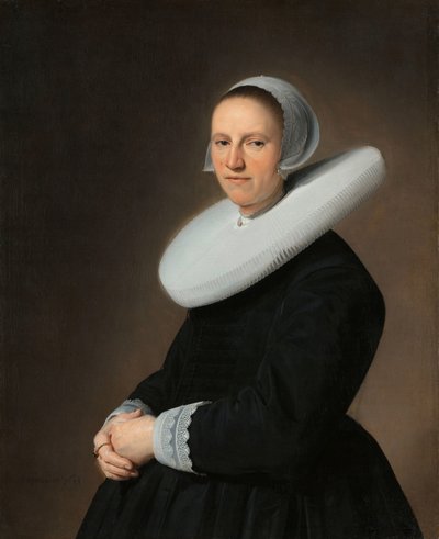 Portret van Adriana Croes door Johannes Cornelisz. Verspronck