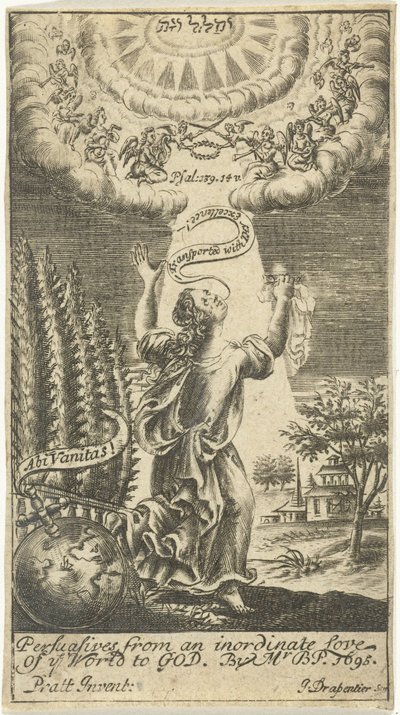 Vrouw wordt in de hemel opgenomen door Johannes Drappentier (voor 1669 na 1713)